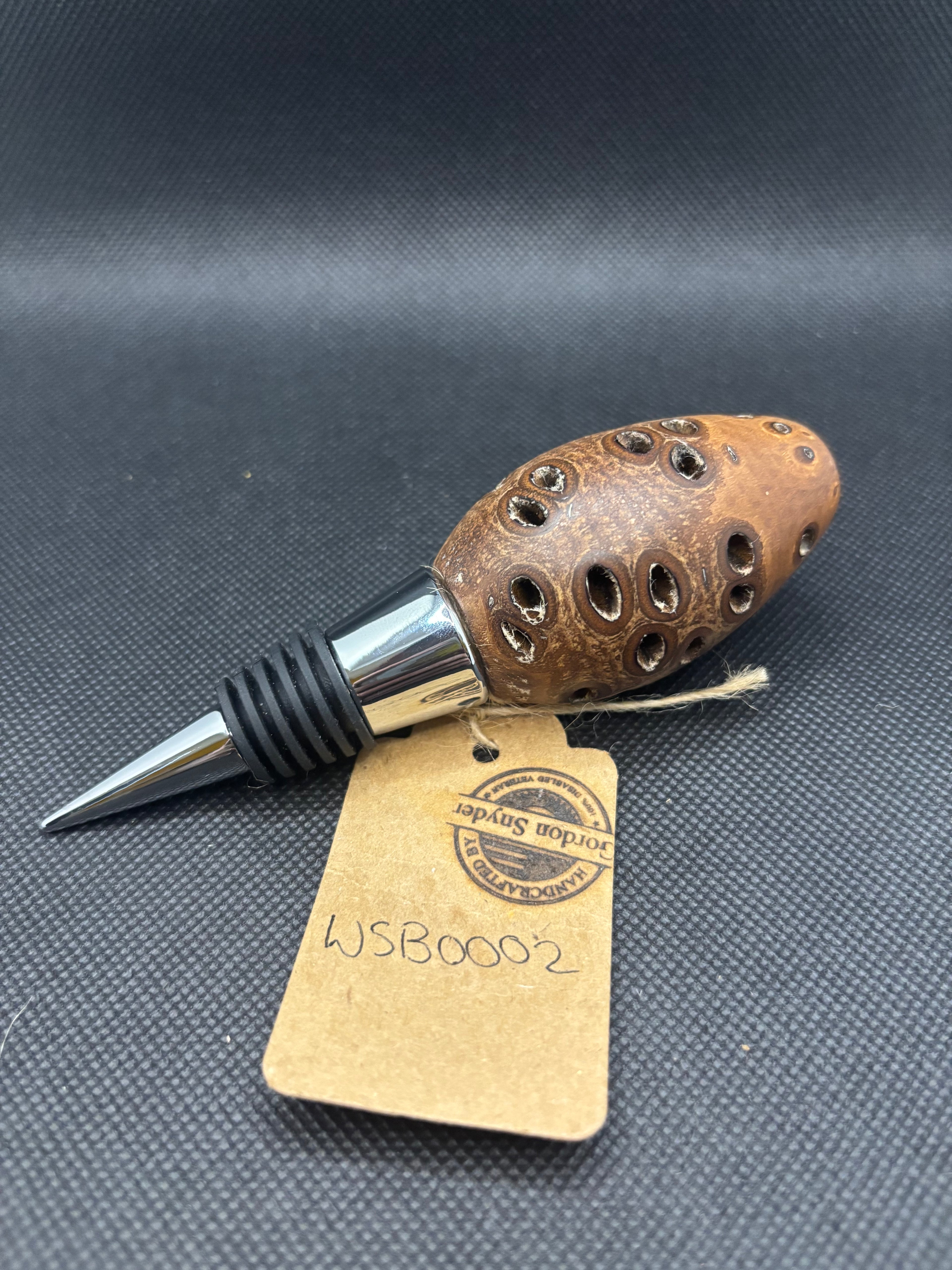 Australian Banksia Pod Wine Stopper #WSB0002
