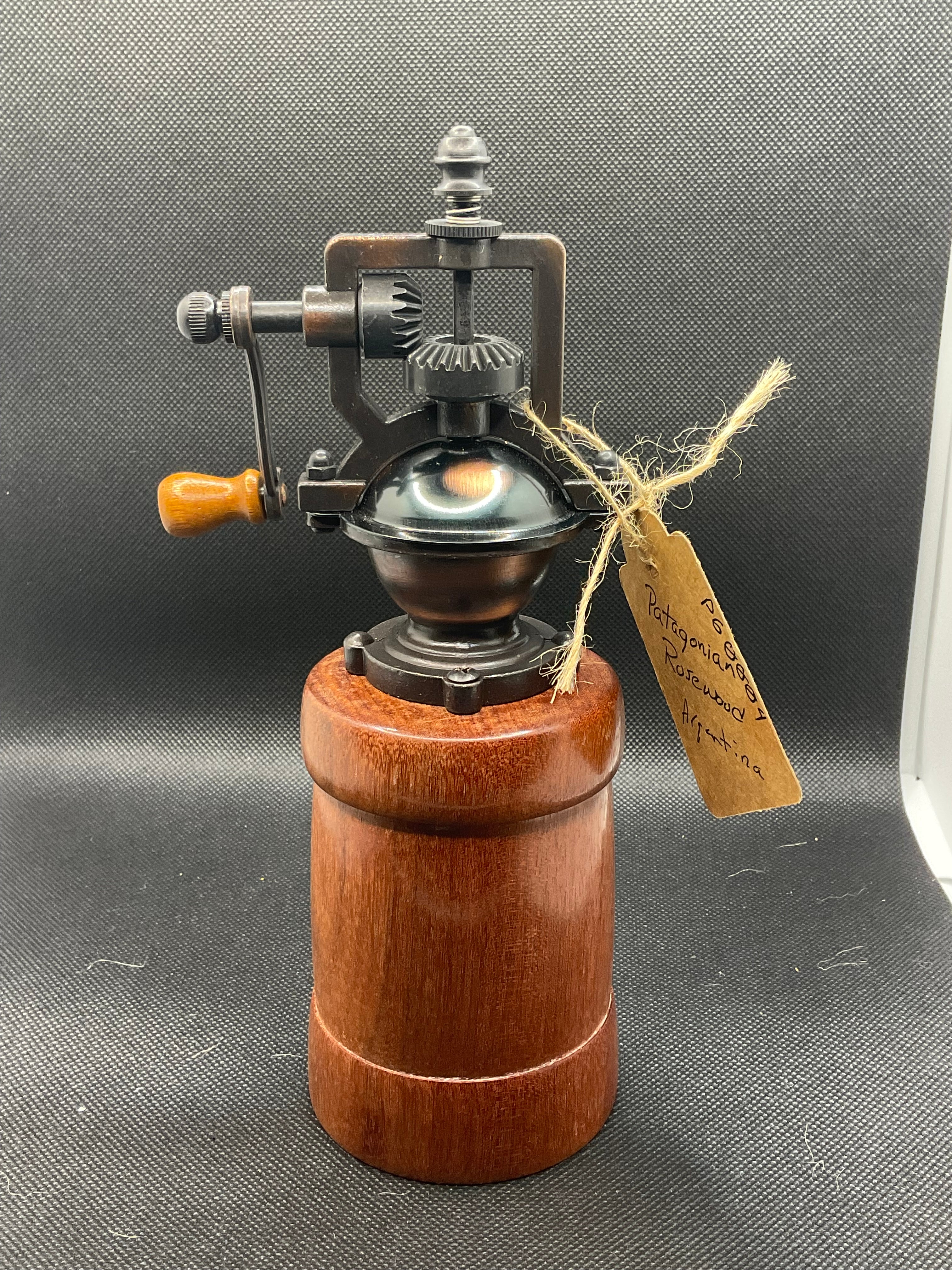 Patagonian Rosewood Wood Pepper Grinder #PG0004