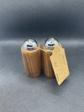 Walnut Wood Salt and Pepper Shakers #SP0001