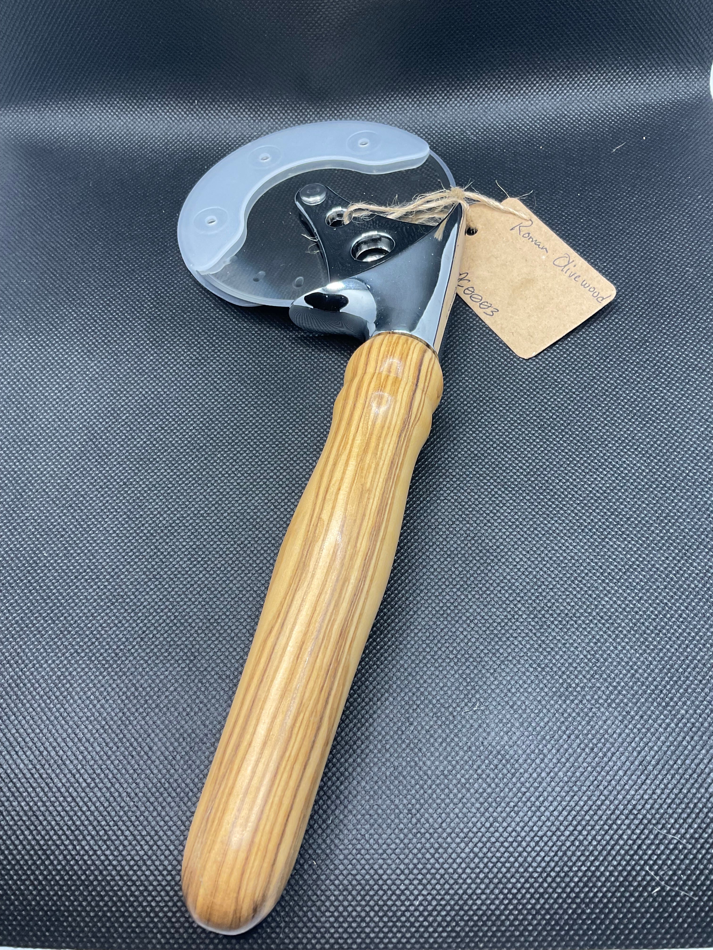 Olivewood Pizza Cutter #PC0003