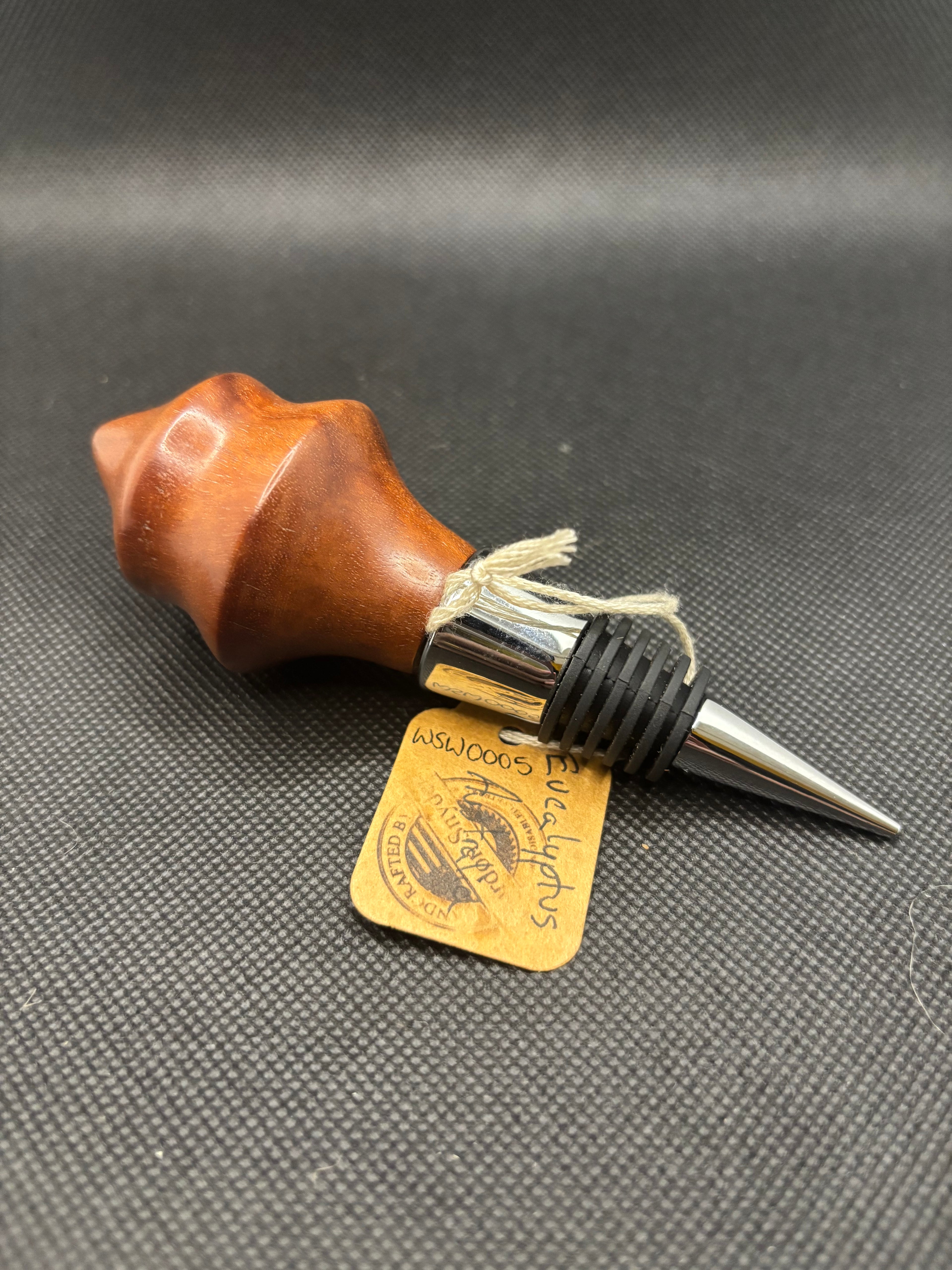 Australian Eucalyptus Wood Wine Stopper #WSW0005