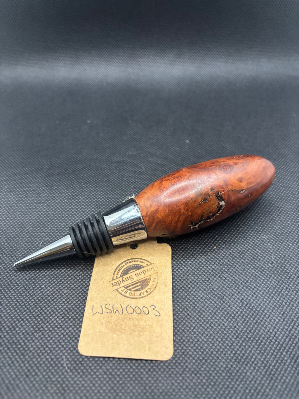 Australian Wood Wine Stopper #WSW0003