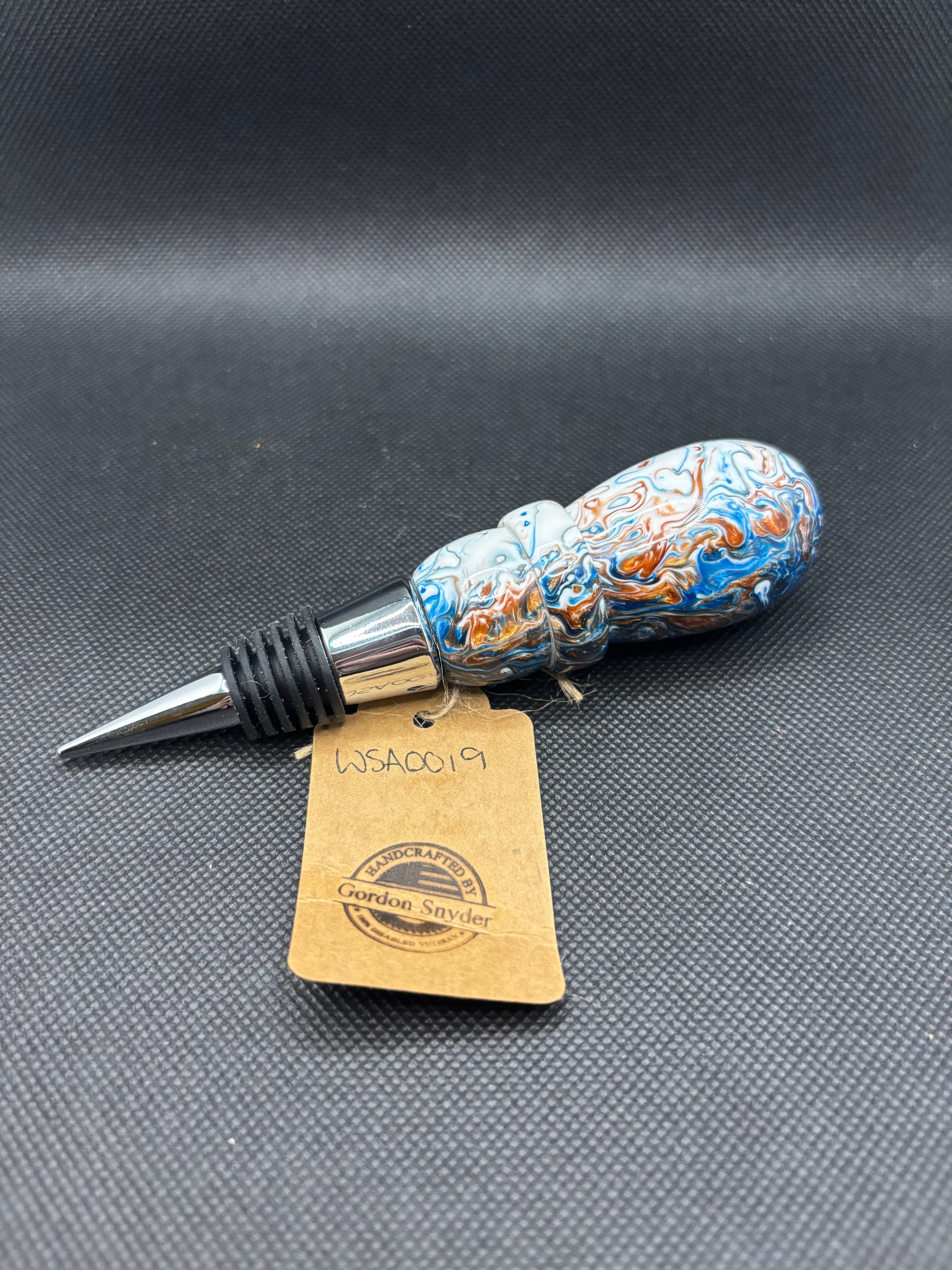 Multicolored Acrylic Wine Stopper #WSA0019
