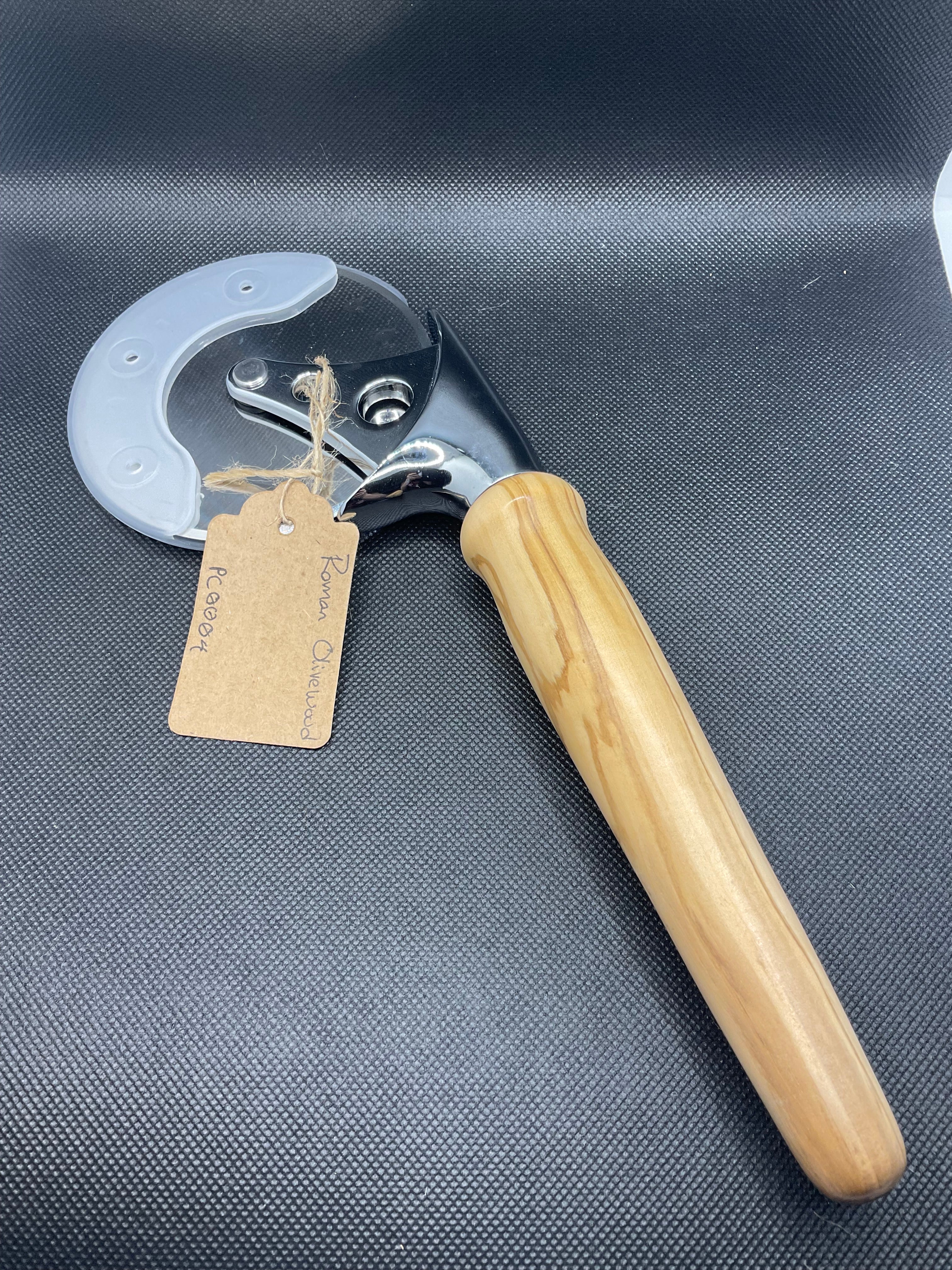 Olivewood Pizza Cutter #PC0004