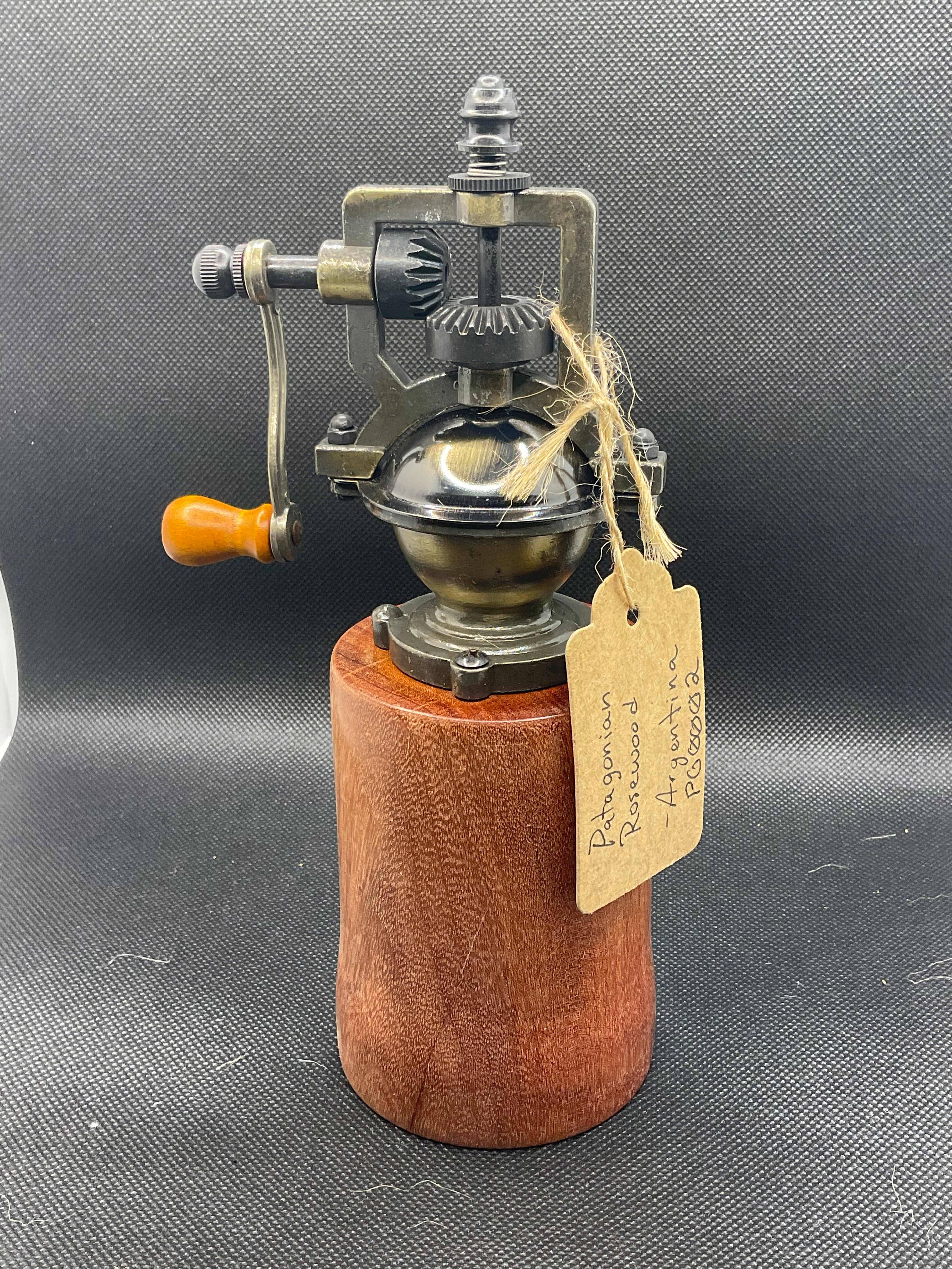 Patagonian Rosewood Wood Pepper Grinder #PG0002