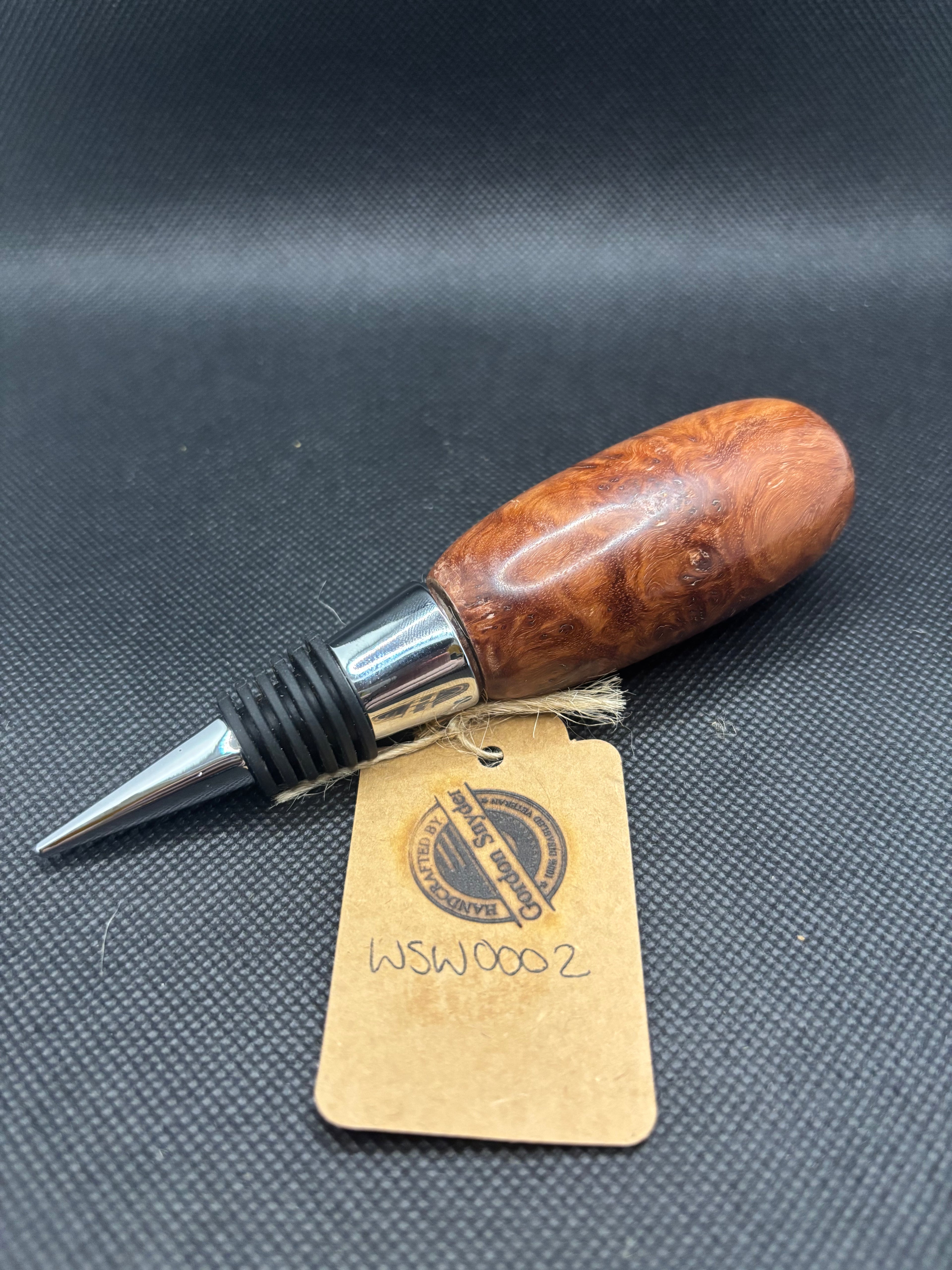 Australian Wood Wine Stopper #WSW0002