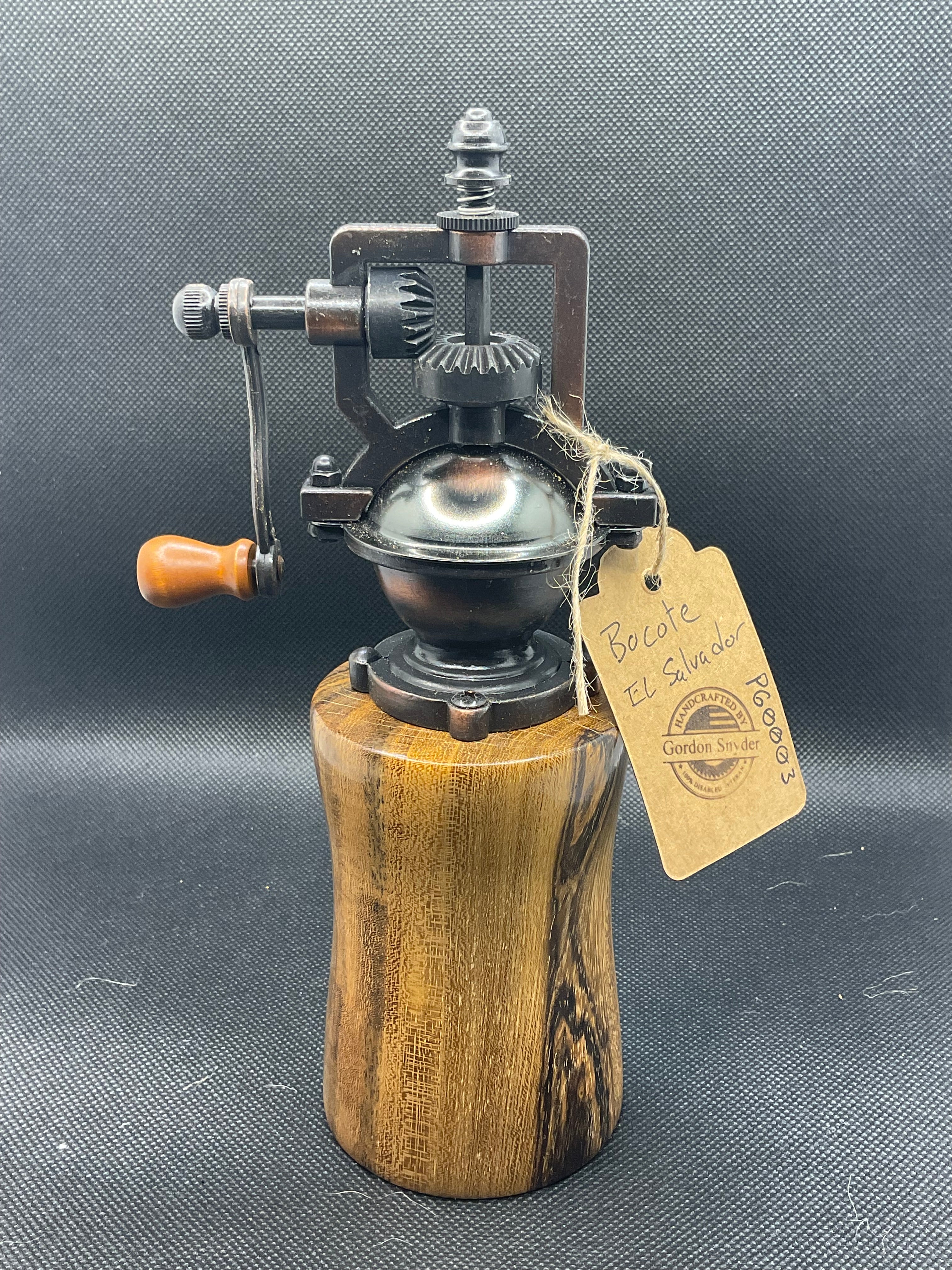 Bocote Wood Pepper Grinder #PG0003