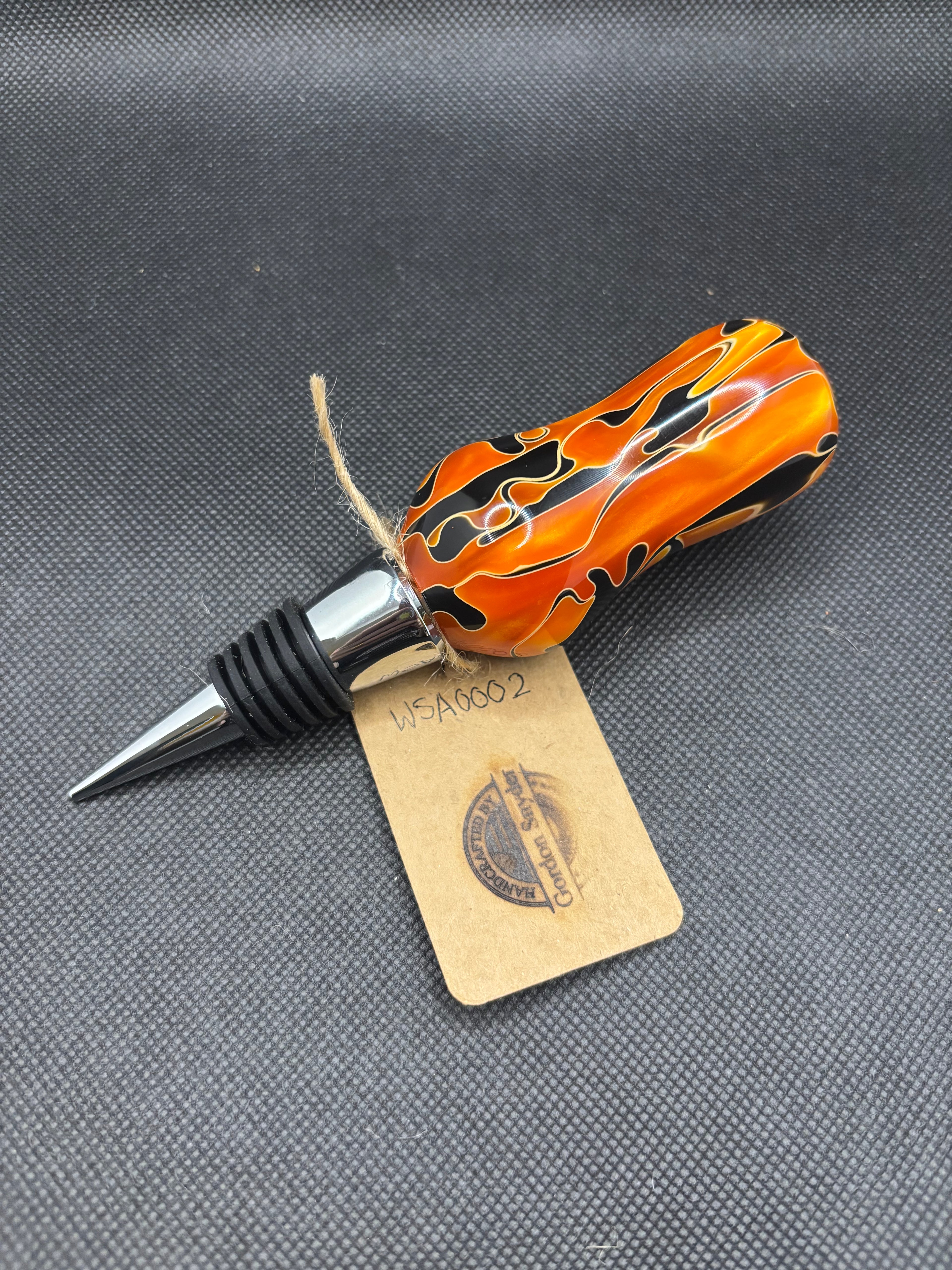 “Alls Hallow” Acrylic Wine Stopper #WSA0002