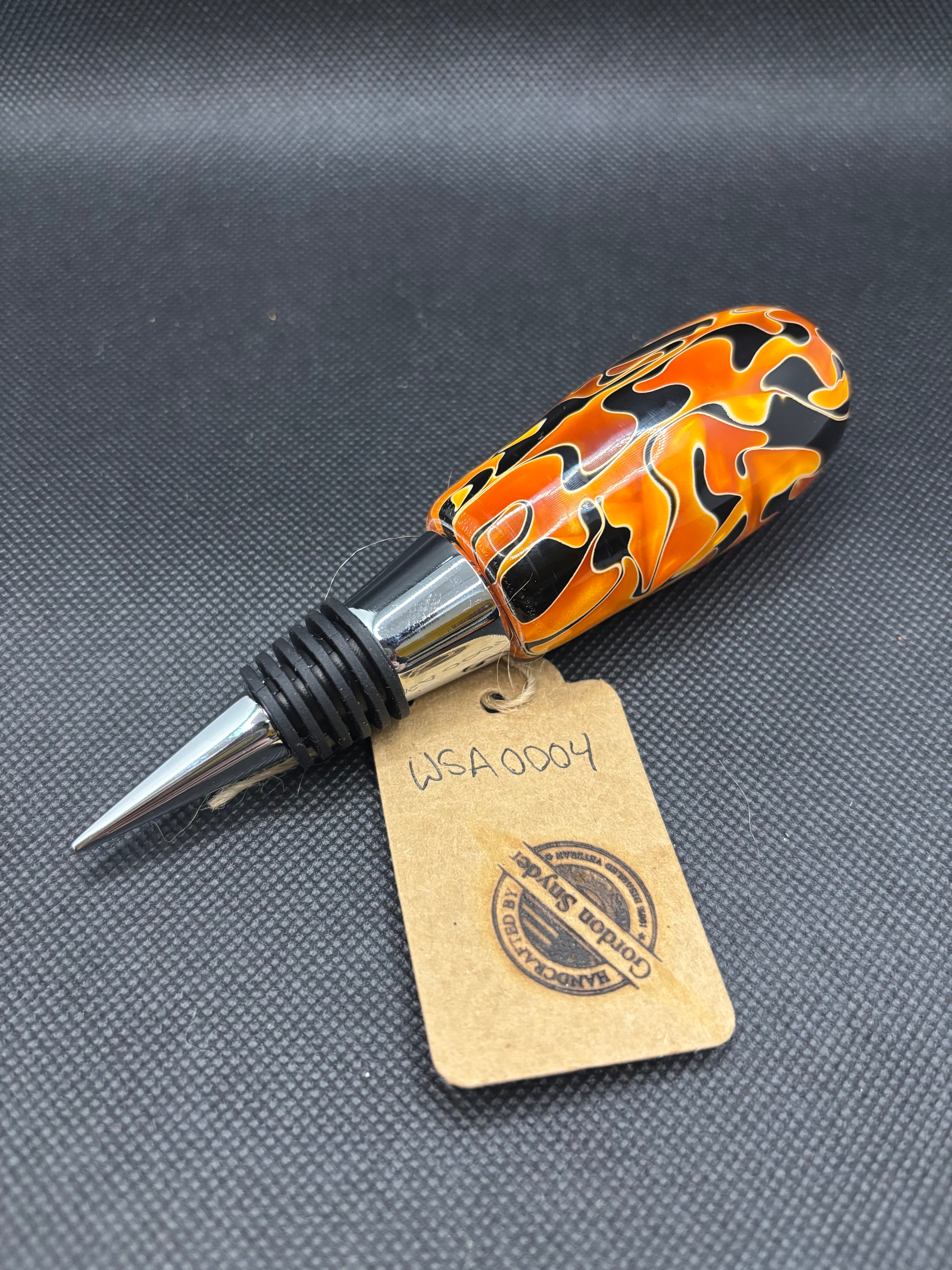 “Alls Hallow” Acrylic Wine Stopper #WSA0004